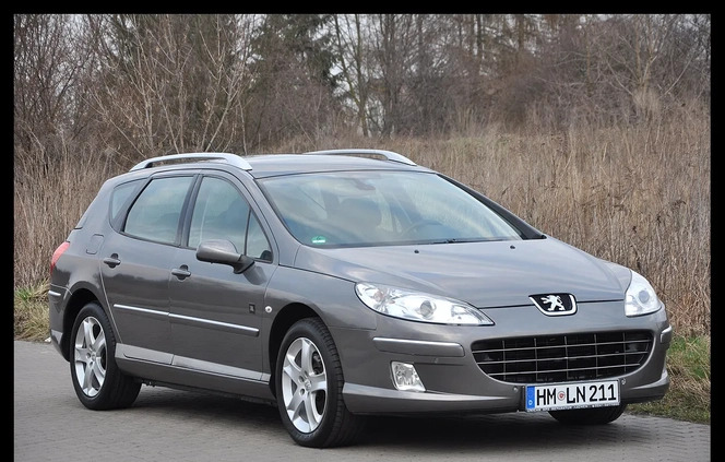 Peugeot 407 cena 18900 przebieg: 155600, rok produkcji 2009 z Siedlce małe 497